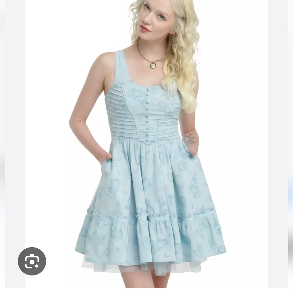 Disney Light Blue Wonderland Dress